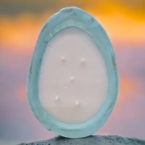 Hand Crafted Blue Oval Soap